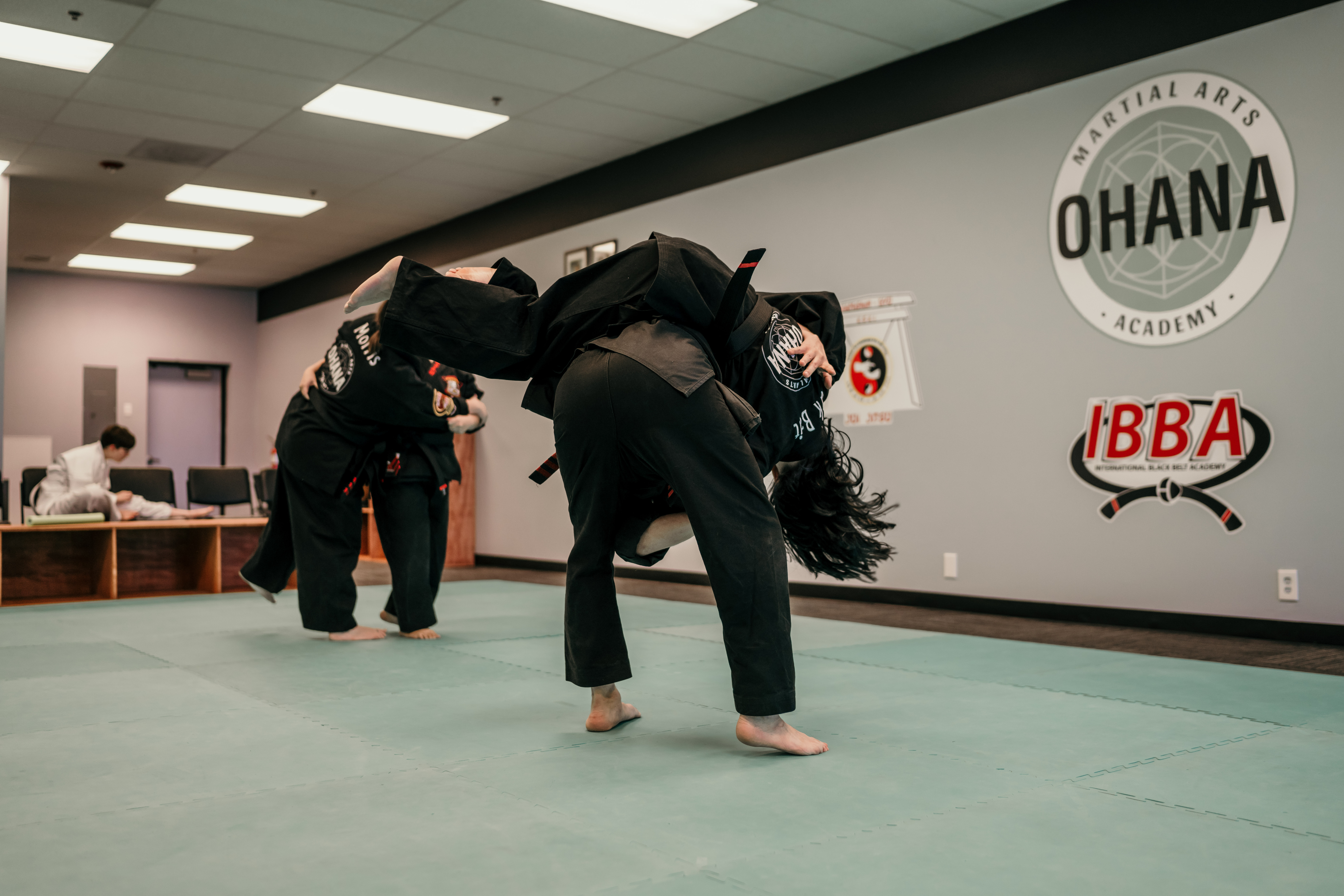 Jiujitsu training session